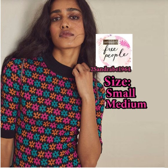 NWT- Free People Winter Warmer Bodysuit in Party Combo - Size: Small & Med - Picture 3 of 15